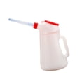 thumbnail image 2 of jinwen Oil Measuring Container Oil Pot Container with Lid Measuring Sturdy Oil Pot Leakproof with Long Spout Oil Jug for Motorcycle 2L, 2 of 8