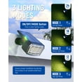 thumbnail image 2 of Focos solares AUDERWIN 63 LED 3 modos IP65 a prueba de agua, 2 of 9