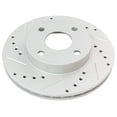 thumbnail image 5 of Geelife For 90-93 Miata Convertible Disc Brake Rotor Drilled & Slotted G-Coated Front, 5 of 9
