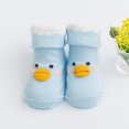thumbnail image 1 of Spring And Autumn Korean Boys And Girls Baby Cartoon Printed Toddler Socks Cute Ducklings Mouth Decorated Baby Toddler Socks L S (0-9M), 1 of 6