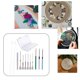 thumbnail image 4 of Kit de bordado con aguja perforadora de 12 piezas, enhebradores de agujas para principiantes. D, 4 of 9