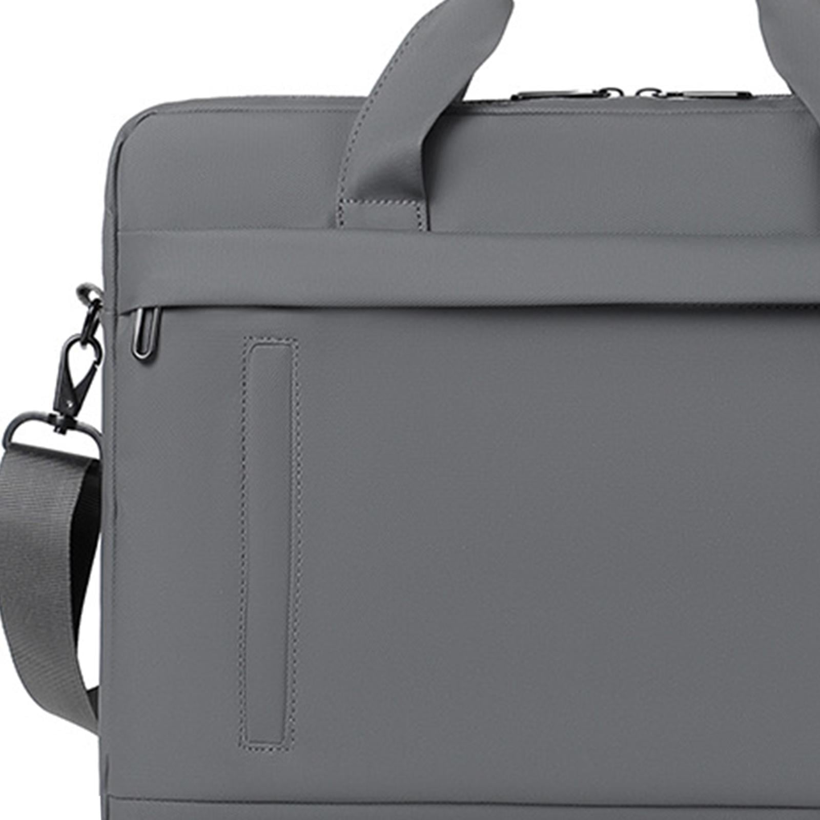 Laptop Briefcase Computer Shoulder Bag Water Resistant Oxford Cloth for Business Travel Office for Men Women