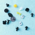 thumbnail image 2 of Miangastore 200 Pcs Nylon Automotive Push Bumper Fastener Rivet Clips Car Push Type Rivet Pin Clips (20 Species), 2 of 8
