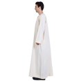 thumbnail image 1 of Stand Solid Men's Arab Robe Traditional Middle Attire for Clothing, 1 of 7
