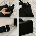 thumbnail image 3 of Kukuzhu Canvas Tote Handbag for Women Small Crossbody Bag Cute Shoulder Bag Casual Satchel Bag Mini Hobo Messenger Bag, 3 of 7