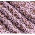 thumbnail image 3 of Soimoi Pink Cotton Voile Fabric Floral & Paisley Print Sewing Fabric Yard 56 Inch Wide, 3 of 7