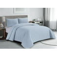 thumbnail image 1 of Swift Home Ultra Soft Pinsonic Quilt Set – Lightweight, Hypoallergenic, All-Season Bedding, 1 of 3