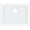 White, variant on Rohl 6347 Allia 23-15/16" Undermount Single Basin Fireclay Kitchen Sink - Grey