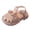 Pink, variant on Baby Sandals Soft-Bottom Walking Shoes, Non-Slip Flexible Sole Baby First Walkers, Breathable Open-Toe Design for 0-24 Months, Cushioned Toddler Beach Sandals