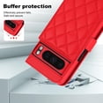 thumbnail image 4 of Allytechgroup Wallet Case for Google Pixel 6a with Credit Card Slot, RFID Blocking PU Leather Case with Lanyard & Shoulder Strap & Kickstand Shockproof Bumper for Women Men, Red, 4 of 8