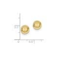thumbnail image 3 of 10k Polished 8mm Ball Post Earrings in 10k Yellow Gold, 3 of 3