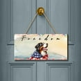 thumbnail image 2 of Freedom Bernese Mountain Dog on Independence Day 4th of July Landscape Wood Sign Berner Lover Gifts Hanging Wall Home Decor - 01005, 2 of 5