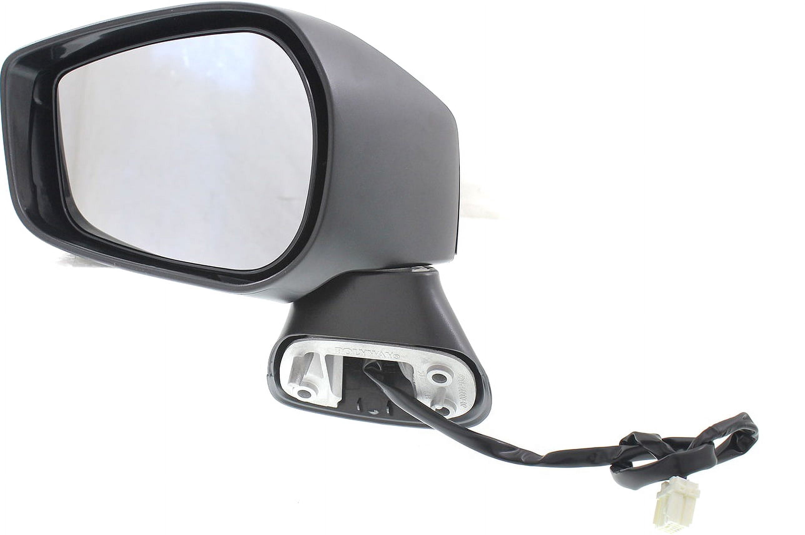 Mirror Compatible With 2013-2016 Scion FR-S Left Driver Side Textured Black Kool-Vue