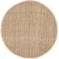 thumbnail image 1 of Safavieh Natural Fiber Natural Area Rug - Round 4', 1 of 5