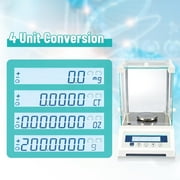 Lab Scale, Digital Analytical Balance 220g/ 0.1mg, High Precision Scientific Precision Scale Accuracy 0.0001g