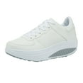 thumbnail image 1 of Espadrilles de Course Sport Décontractées pour Femmes à Lacets, Semelle Épaisse, Chaussures Shake, 1 of 9