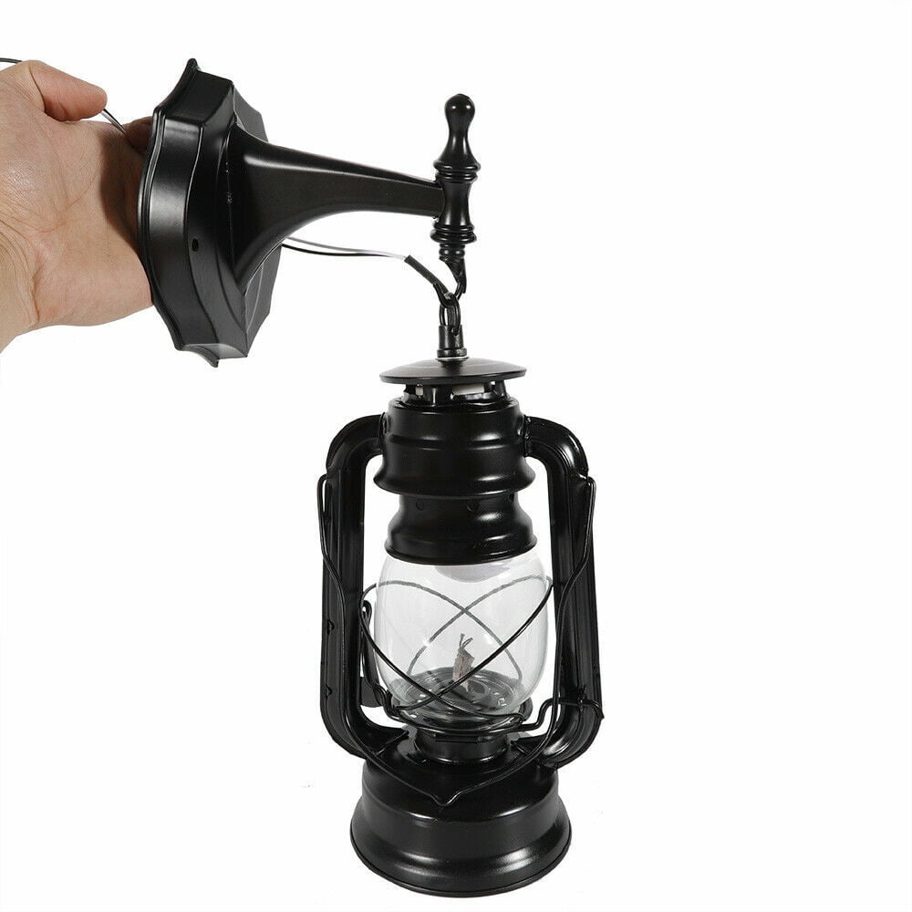 Retro Vintage Rustic Lantern Lamp Exterior Wall Sconce Light E27 Fixture for entrances, gates, front doors
