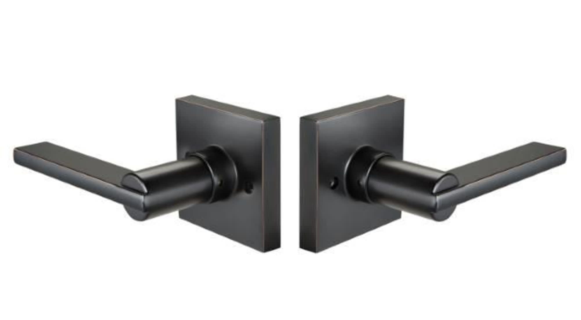 Yale Yr11sbxsq Seabrook Passage Door Lever Set Bronze