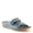 BLUE, variant on Gelatia Women’s Slide Sandal with Laser-cut Straps & Cushioned Wedge