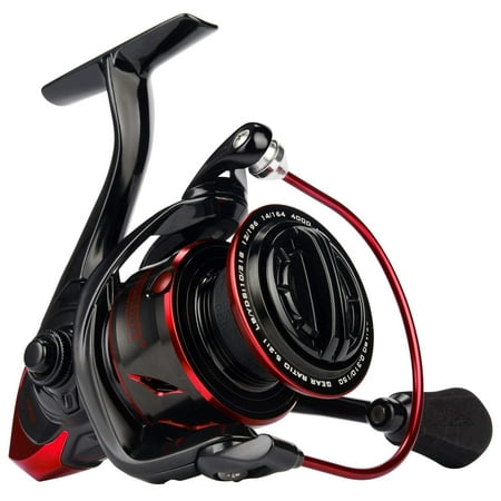 KastKing Sharky III Spinning Reel - Carbon Fiber 39.5 LBs Max Drag - 10+1 Stainless BB for Saltwater or (Best Freshwater Spinning Reel For The Money)