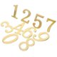 thumbnail image 2 of 20pcs House Numbers Stickers: 3D Mailbox Numbers Address Sign 0-9 for Outside Door Address Stickers for Mailbox Apartment House Trash Bins Home Busine, 2 of 3