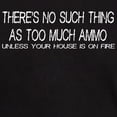 thumbnail image 3 of CafePress - No Such Thing As Too Much Ammo Dark T Shirt - Men's Classic Graphic Cotton T-Shirt, 3 of 4