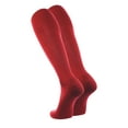 thumbnail image 2 of TCK TS All Sport Polyester Baseball Football Soccer Volleyball Tube Sock (Scarlet Red, Large), 2 of 2