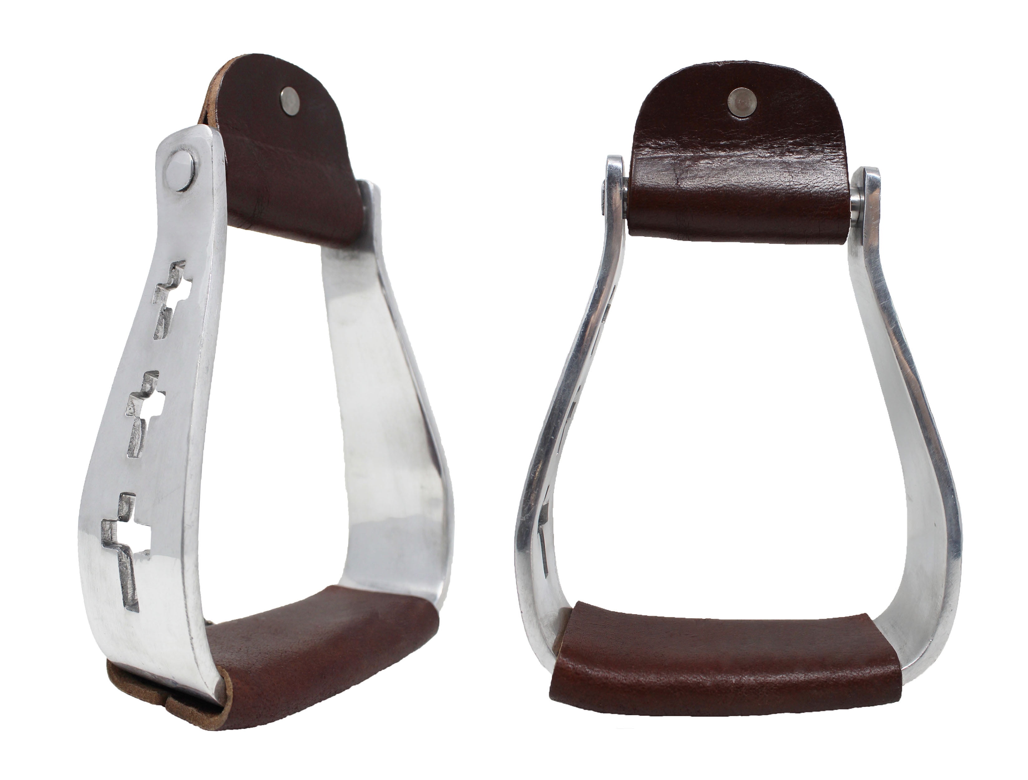 Challenger Western Pleasure Riding Lightweight Aluminum Stirrups w