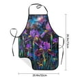 thumbnail image 4 of Gaeub Starry Night Iris Field Print Apron for Men and Women,Waterproof Apron for Cooking,Dishwashing, Lab, Butcher, Dog Grooming, 4 of 7
