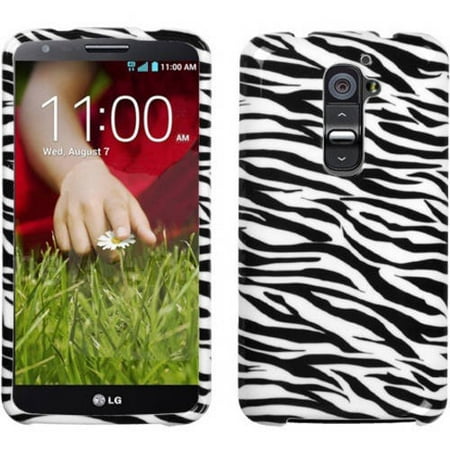 LG D801/D800/LS980 G2 (AT&T/T-Mobile/Sprint) MyBat Protector Case, Zebra (Best Lg G2 Case)