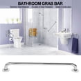 thumbnail image 4 of Barra De Agarre Para Bañera De Baño De Acero Inoxidable, Pasamanos De Seguridad Para Baño, Ducha, Inodoro Para Niños Mayores Embarazadas, 60 Cm De Longitud, Rodamiento De 80 Kg, 4 of 7