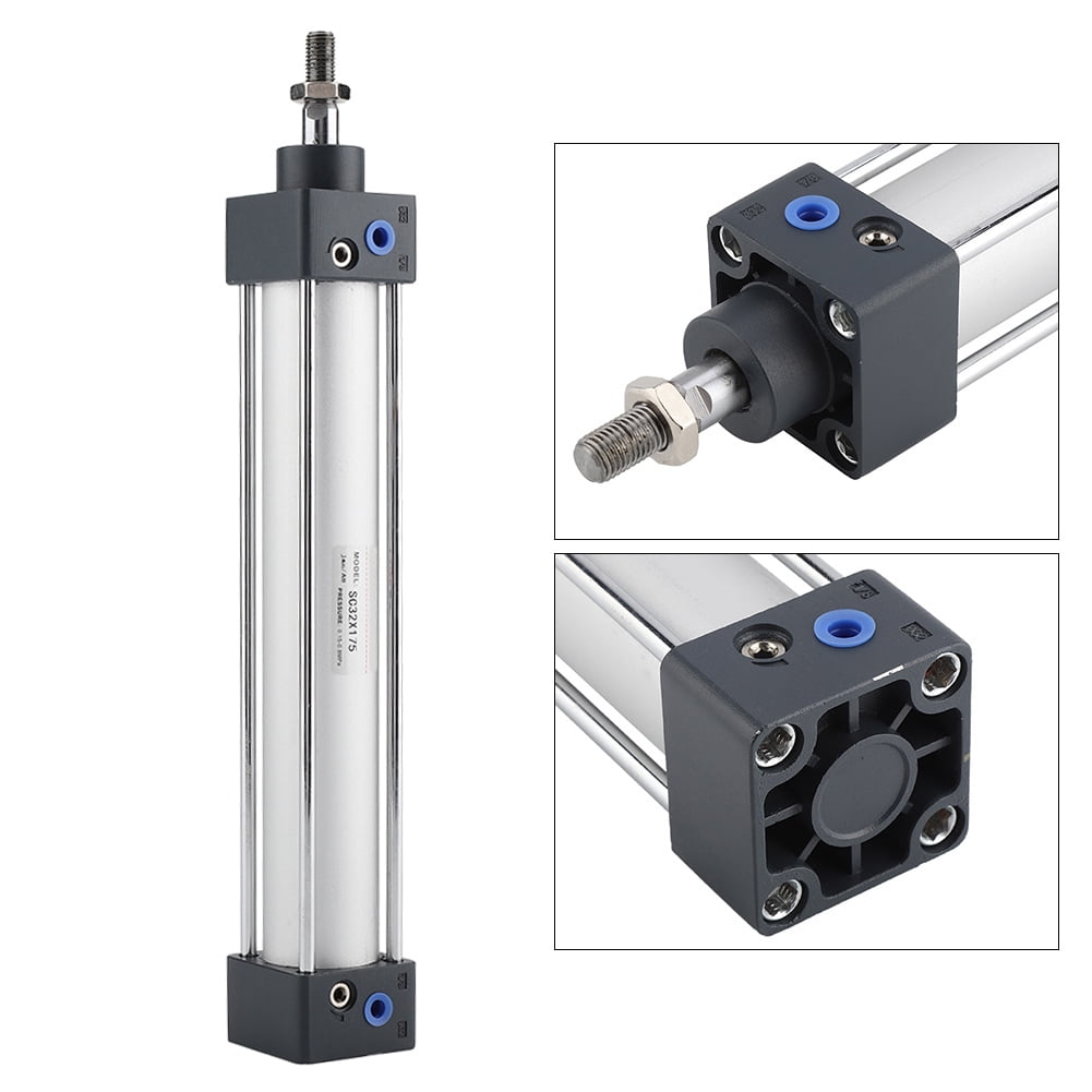 Pneumatic Air Cylinder SC 100mm Bore X 500mm Stroke - Double Acting, PT 1/2 Ports