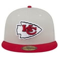 thumbnail image 2 of Men's New Era Kansas City Chiefs Stoney 59FIFTY Fitted Hat, 2 of 6