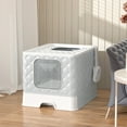 thumbnail image 4 of <p>Cat Litter Box, Drawer Type Washable Durable Cat Toilet  For Cats For Home</p>, 4 of 8