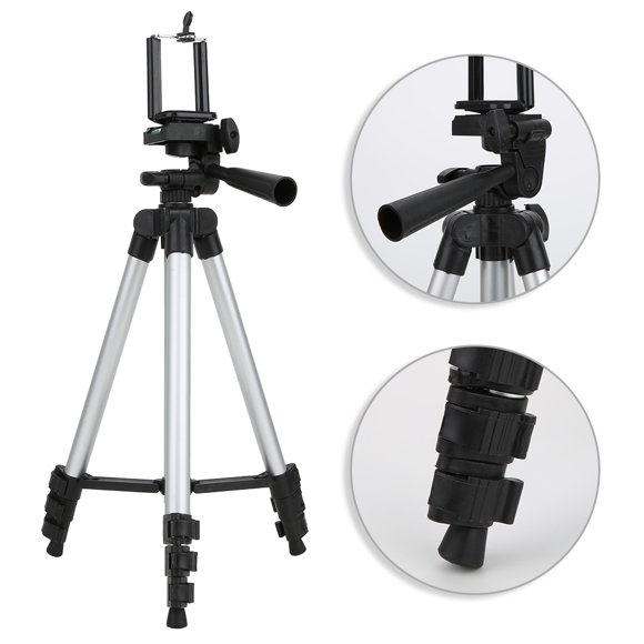 Aluminium Alloy Tripod, 360° Horizontal Flexible Tripod, Non-Slip Rubber Vlog Making For Mobile Phone Smart Phone Mobile Live Broadcast