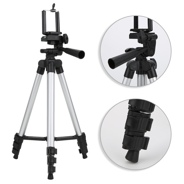 Flexible Tripod, Flexible Aluminium Alloy Tripod, Built-In Bubble Level For Mobile Phone Smart Phone