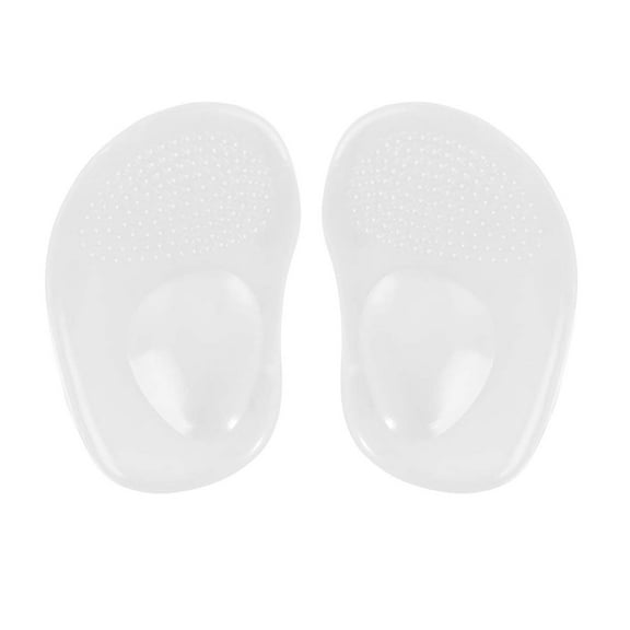 REOFLYUP Forefoot Gel Insoles Transparent 6 Pairs Women Protect Heels