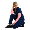 thumbnail image 3 of Healing Hands Women's Underscrub Soft Knit Melissa Longsleeve Scrub Tee with Breathable & Easy Care Fabric 5047, 3 of 7
