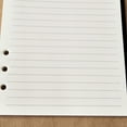 thumbnail image 2 of DEEPCRAFF Loose Leaf Paper for Notebook Beige 80 Sheets Smooth Writing for Daily Use, 2 of 7