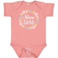 thumbnail image 3 of Inktastic Nicu Graduate Girls Floral Wreath Girls Baby Bodysuit, 3 of 5