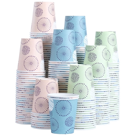 Lamosi Bathroom Cups Disposable Paper Cups, 5 oz, 300 Count