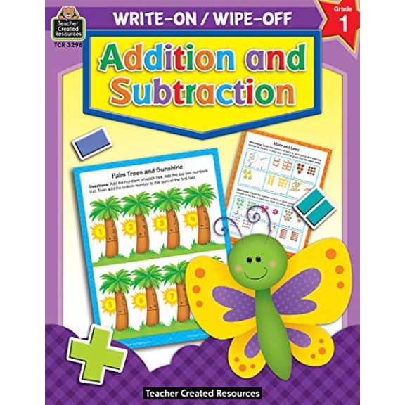 Pre-Owned Write-On / Wipe-Off Addition and Subtraction, 9781420632989, 1420632981, Paperback,