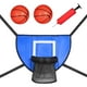 thumbnail image 3 of Aro de baloncesto DYNWAVEMX tablero trasero ligero portería de baloncesto con bomba de bola, 3 of 8