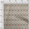 thumbnail image 2 of oneOone Georgette Viscose Light Beige Fabric Asian Kilim Sewing Craft Projects Fabric Prints By Yard 42 Inch Wide, 2 of 5