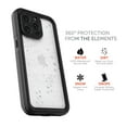 thumbnail image 4 of Body Glove Tidal Waterproof Phone Case for iPhone 15 Pro Max - Black/Clear, 4 of 11