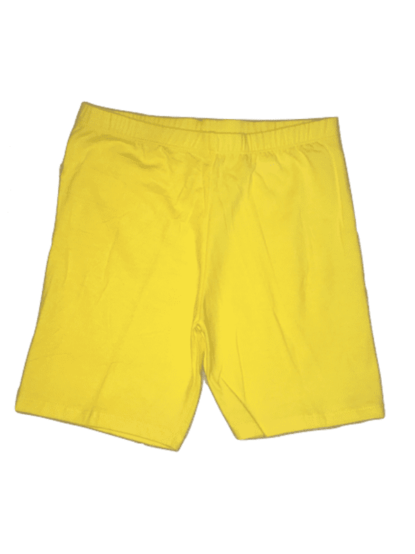 yellow bike shorts