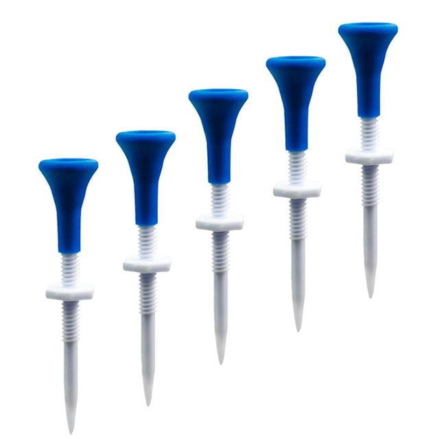 Soporte para tees de golf, Mini pinchos portátiles, accesorios para deportes al aire libre, 5 uds.