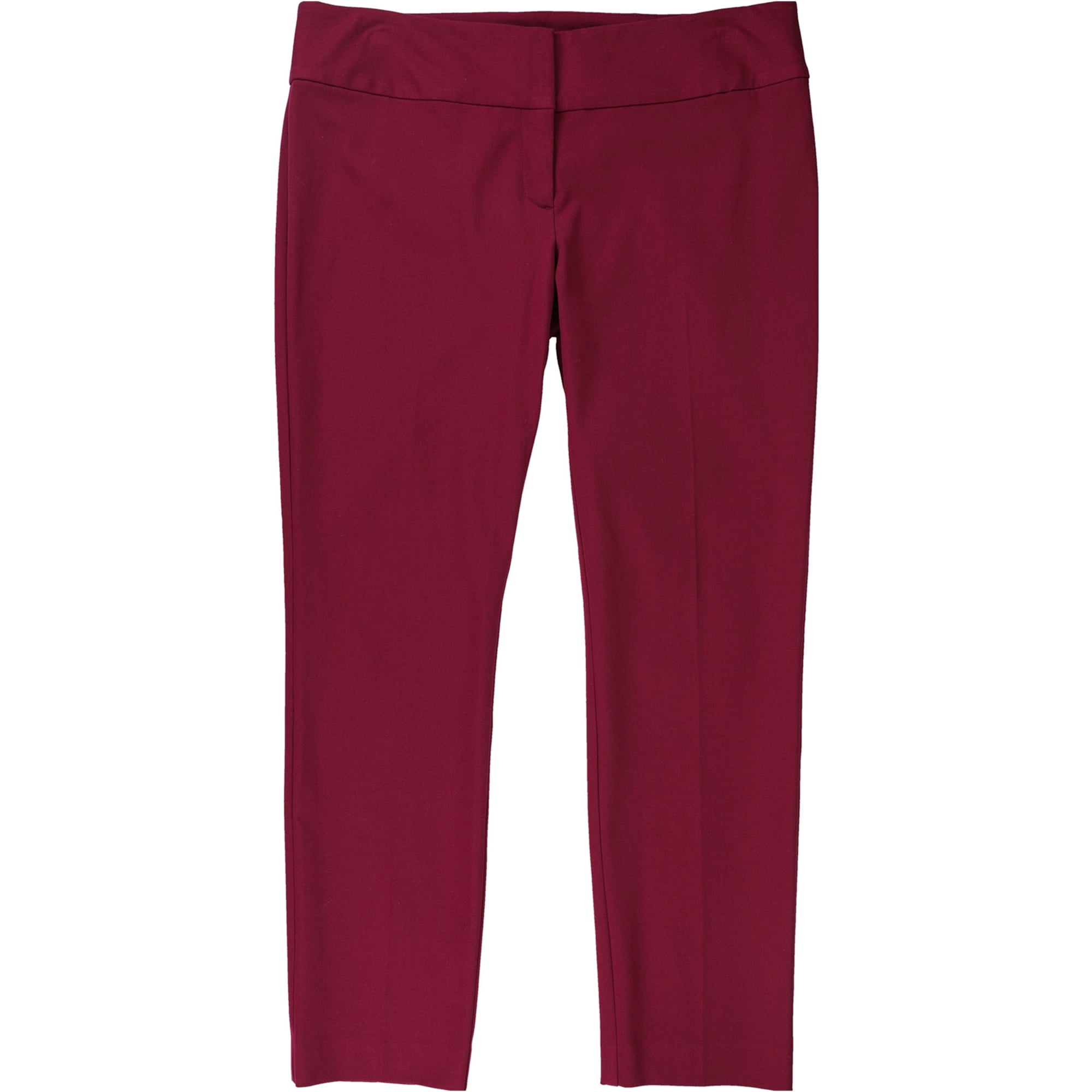 Alfani Womens Straight Leg Casual Trouser Pants, Purple, 14