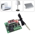 thumbnail image 2 of Cateissary Interruptor de temperatura de alta calidad, pantalla LCD, controlador de temperatura Digital de 12V, Sensor resistente al agua de alta Electrónica, 2 of 6