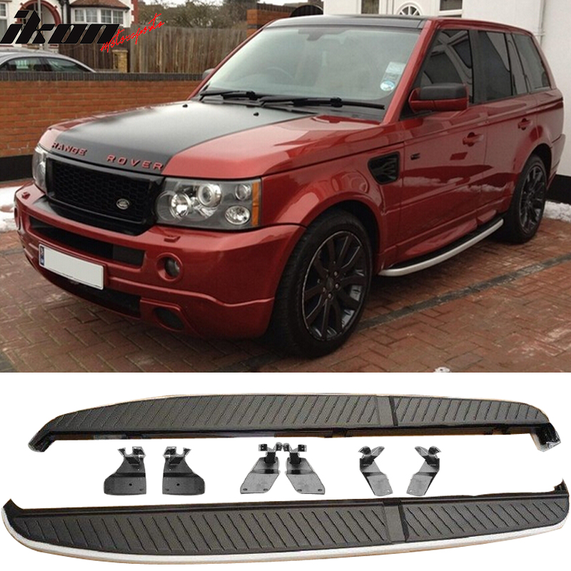 Ikon Motorsports Running Boards for 0613 Range Rover Sport OE Factory